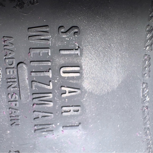 Stuart Weitzman Purple Over-the-Knee Suede Boots - Picture 4 of 8